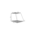 jaula plegable para coche l49xa77,5/47xalt57 cm.
