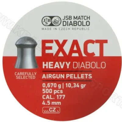 jsb exact heavy diabolo 0 670g cal.177 4 5mm balines caza y defensa.webp