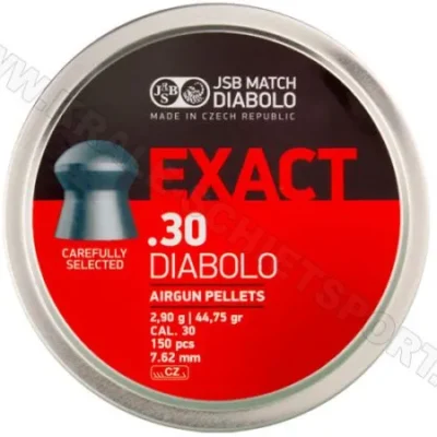 jsb exact 7.62mm 44.75 grain balines caza y defensa.webp
