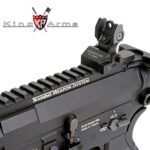 subfusil king arms tws m4 keymod cqb negro aeg 6mm