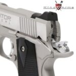 king arms predator iron shrike silver pistol 6mm gbb