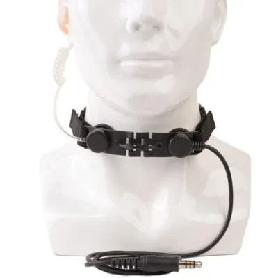 micrófono de garganta z tactical táctico