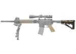 stock hogue ar15 omcb mil spec con empuñadura fde