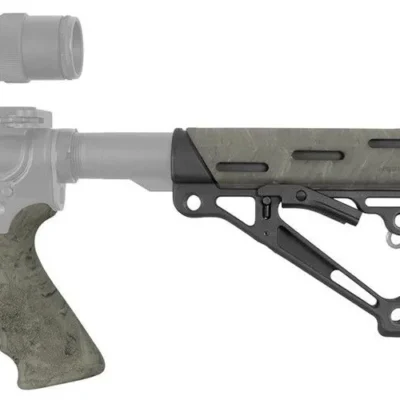 stock hogue ar15 omcb mil spec con empuñadura ghilly green