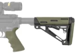 stock hogue ar15 omcb mil spec con empuñadura od verde