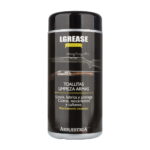lgrease eo. toallitas limpiadoras + toalla microfibra armefibre