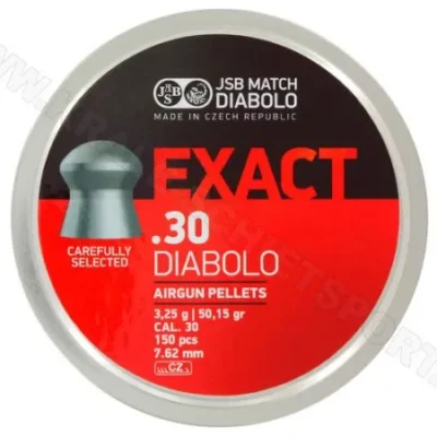 luchtdrukkogeltjes jsb exact heavy 7.62 mm 50.15 grain balines caza y defensa.webp