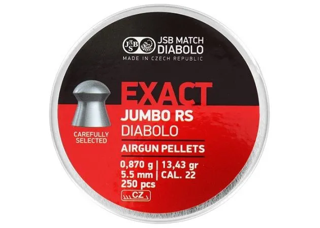 luchtdrukkogeltjes jsb exact jumbo rs 5.52 mm 250 balines caza y defensa.webp luchtdrukkogeltjes jsb exact jumbo rs 5.52 mm 250 balines caza y defensa.webp