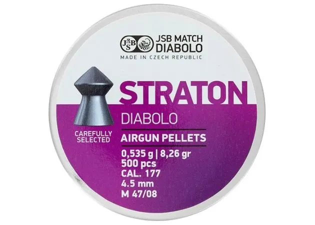 luchtdrukkogeltjes jsb straton 4.5 mm 8.26 grain 1 balines caza y defensa.webp luchtdrukkogeltjes jsb straton 4.5 mm 8.26 grain 1 balines caza y defensa.webp