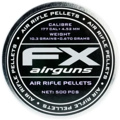 luchtdrukkogeltjes fx 4.52 mm 10.3 grain new 1 balines caza y defensa.webp