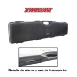 maletín arma larga zasdar mod. 1110 1100x240x70 mm negro