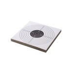 diana de papel zasdar competición 14 x14 cm. 100 unidades