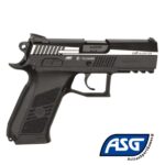 pistola cz 75 p 07 duty duetone blowback 4,5 mm co2 bbs acero corredera metálica