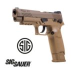 pistola sig sauer m17 asp coyote co2 4,5 mm balines / bbs acero blowback