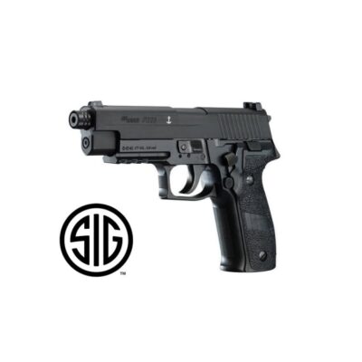 pistola sig sauer p226 black co2 4,5 mm balines / bbs acero blowback