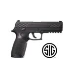 pistola sig sauer p320 black co2 4,5 mm balines / bbs aceros blowback