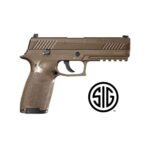 pistola sig sauer p320 coyote co2 4,5 mm balines / bbs acero blowback