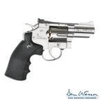 revolver dan wesson 2,5" silver 4,5 mm co2 bbs