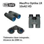 meopta binocular meopro optika lr 10x42 hd telémetro integrado