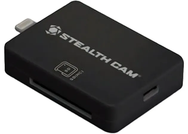 memory card reader stealth cam sd for ios caza y defensa.webp memory card reader stealth cam sd for ios caza y defensa.webp