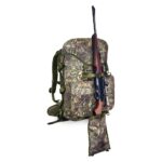 mochila caza con bolsillo para rifle suede camo 65 litros pf pro nature by marsupio