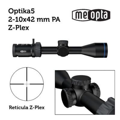 meopta visor meopro optika5 2 10x42 pa retícula z plex