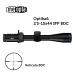 meopta visor meopro optika6 2,5 15x44 sfp bdc ¡¡oferta hasta fin de stock!!