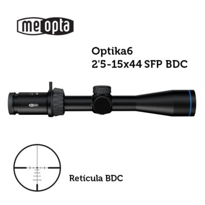 meopta visor meopro optika6 2,5 15x44 sfp bdc ¡¡oferta hasta fin de stock!!