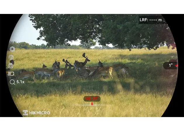 prismáticos multiespectrales hikmicro habrok pro hx60l 850 nm