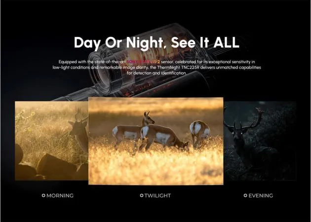 mira telescópica multiespectral dnt thermnight compact tnc225r