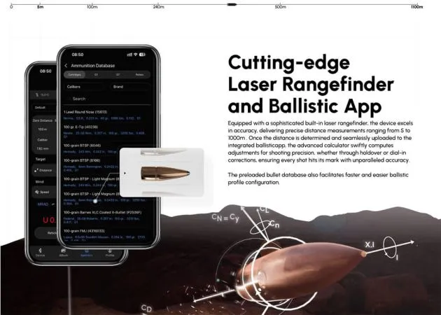 mira telescópica multiespectral dnt thermnight compact tnc225r