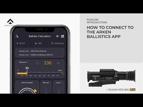 visor nocturno arken zulus hd 3 12x lrf