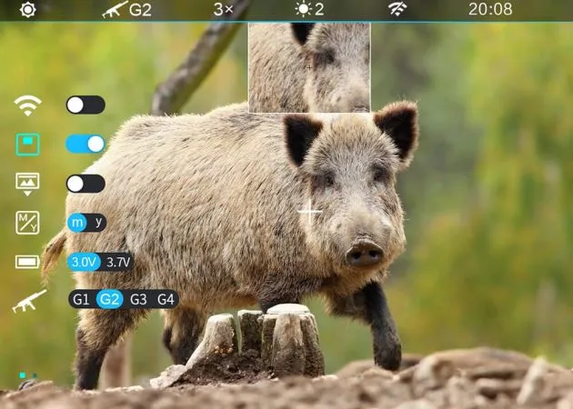 visor nocturno infiray saim scd35