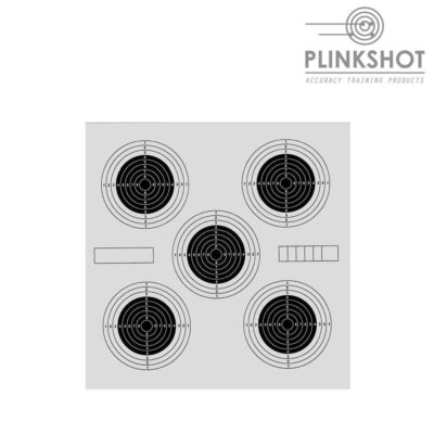 paquete 100 dianas negras plinkshot 14x14cm 3.jpg