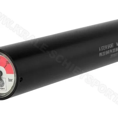 persluchtcilinder steyr lp compact zwart botella de aire caza y defensa.webp
