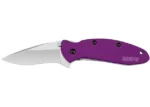 pocket knife kershaw scallion purple navaja caza y defensa 2.webp