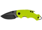pocket knife kershaw shuffle blackwash lime green navaja caza y defensa 2.webp