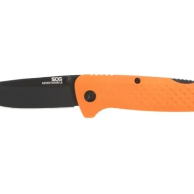 pocket knife sog adventurer lb orange navaja caza y defensa 8.webp
