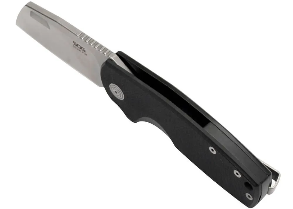 navaja sog stout flk cleaver negro