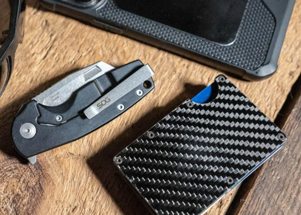 navaja sog stout flk cleaver negro