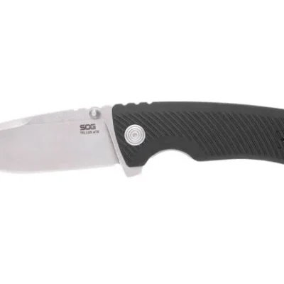 pocket knife sog tellus atk black orange navaja caza y defensa 9.webp