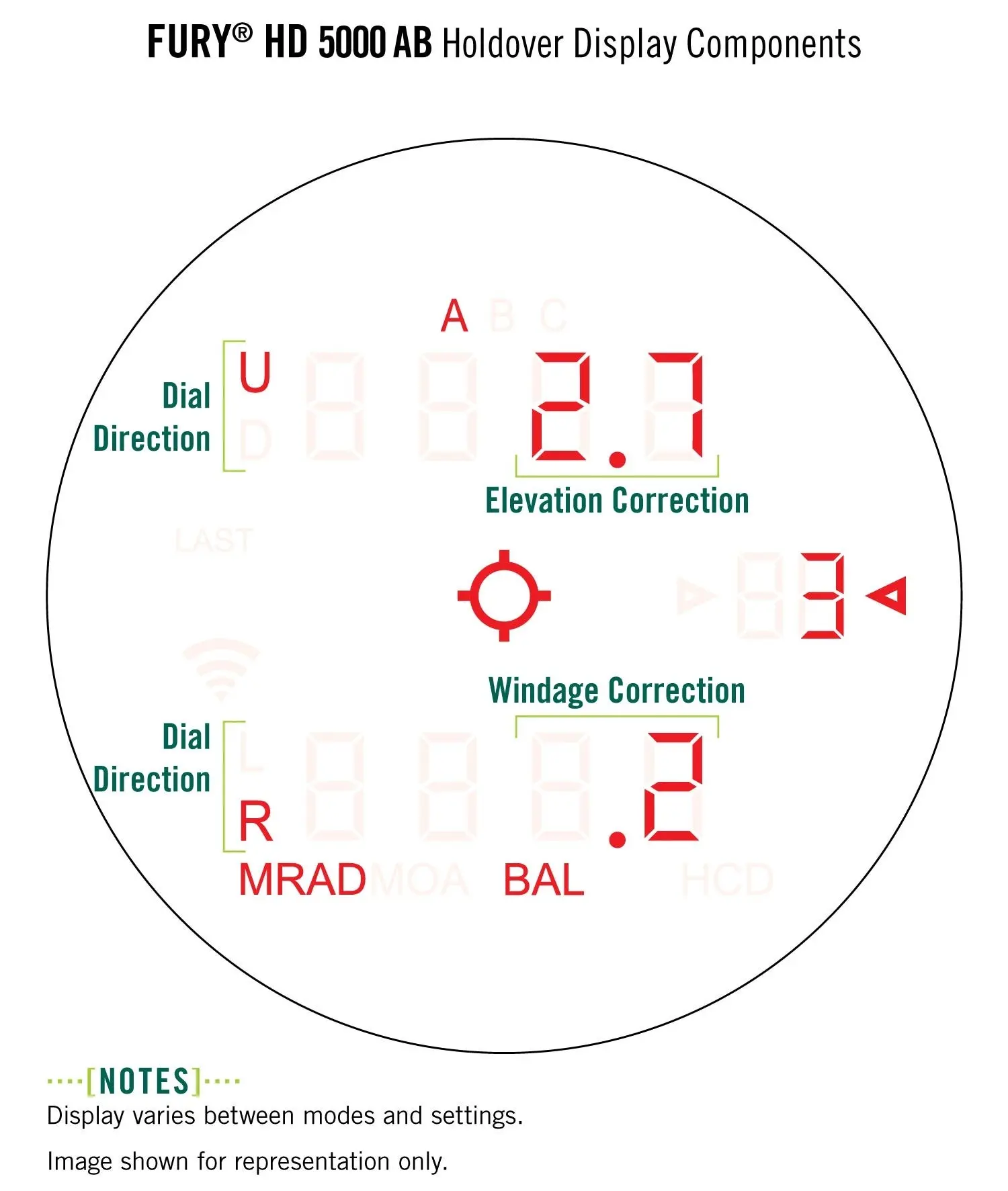 prismáticos con telémetro vortex fury hd 5000 ab 10×42