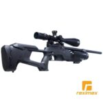 carabina pcp reximex accura calibre 4,50 mm. sintética negro. 24 julios.