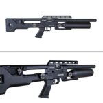 carabina pcp reximex throne calibre 4,50 mm. sintética negro. 24 julios.