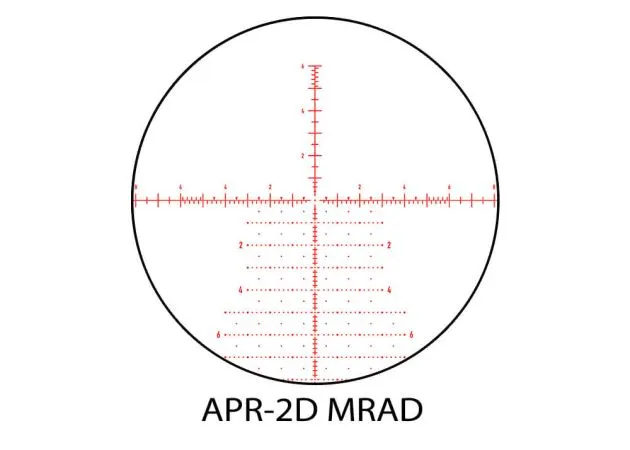 mira telescópica element optics theos 6 36x56 apr 2d mrad negro