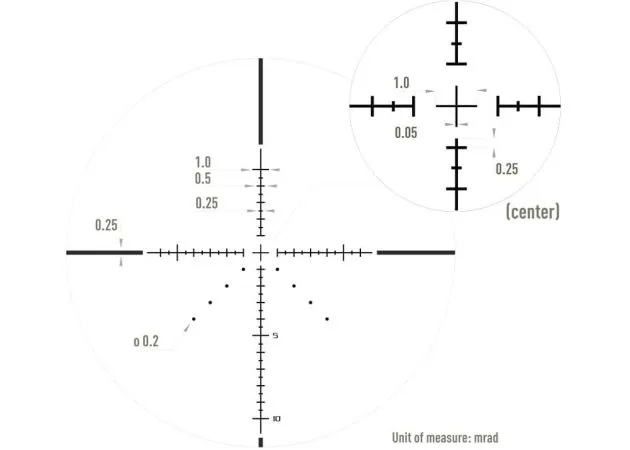 visor optisan cp 4 16x40
