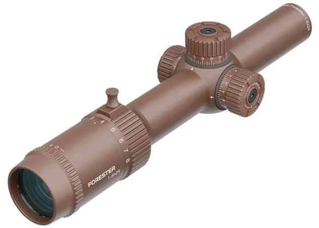 Visor Vector Optics Forester 1-8x24 Vfd-3 - Coyote Fde - Caza y