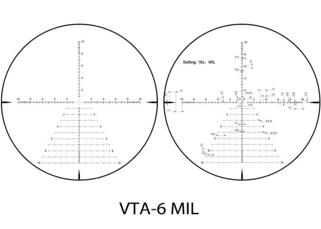 visor vector optics taurus 4 32x56 vta 6 mil