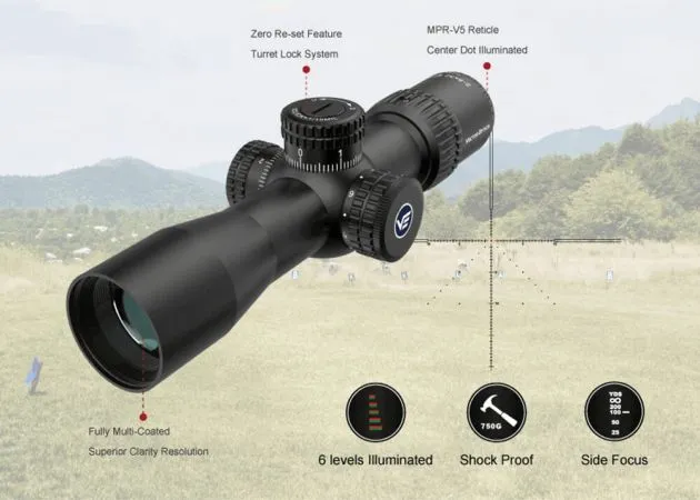 visor vector optics veyron ir 2 8x32 sfp mpr v5