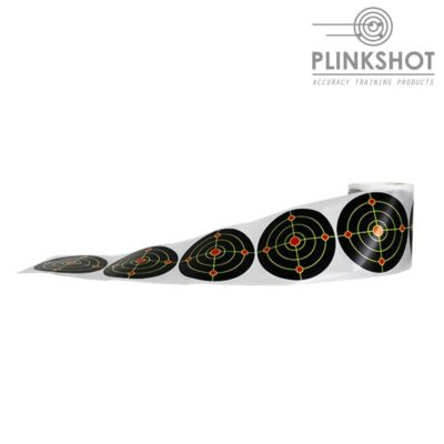 rollo 100 dianas reactivas adhesiva 18cm